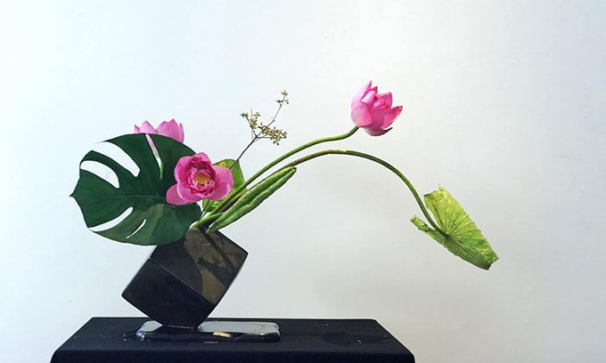 cắm kiểu Ikebana Nhật