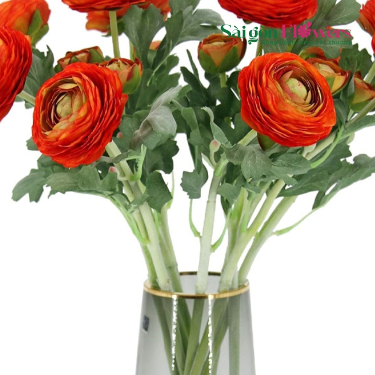 Artificial Ranunculus Flowers